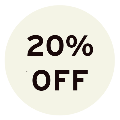 20% OFF